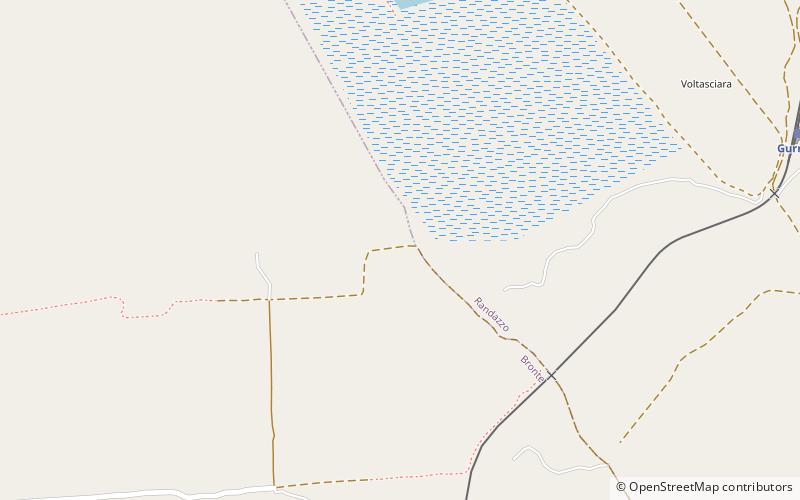 gurrida lake randazzo location map