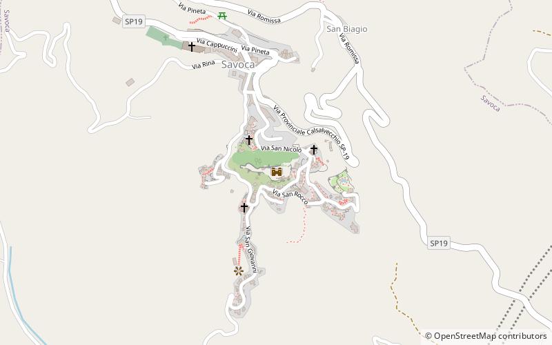 Castello di Pentefur location map