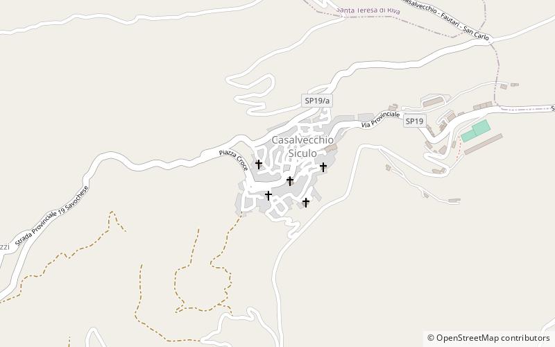 Casalvecchio Siculo location map