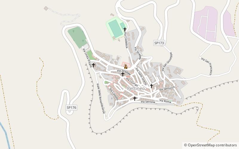 Pettineo location map