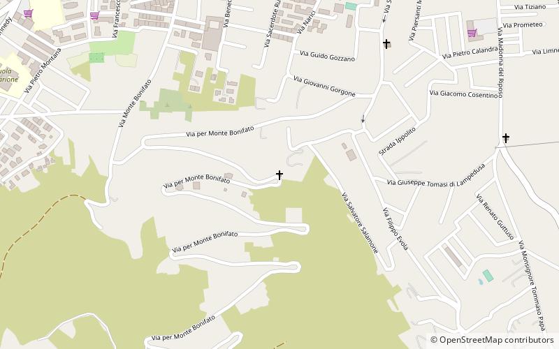 Madonna del Ladro Buono location map