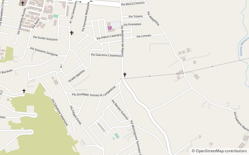 Madonna del Riposo location map