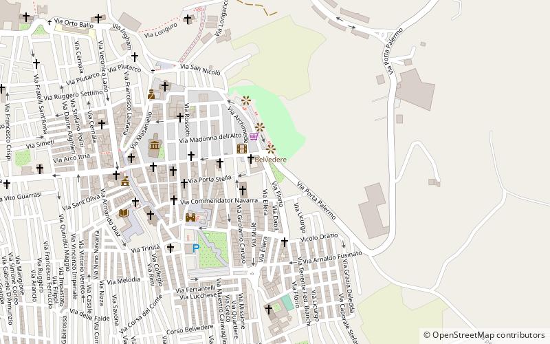 piazza bagolino alcamo location map