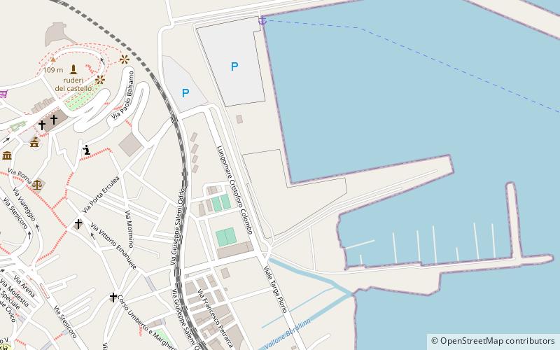 port of termini imerese location map