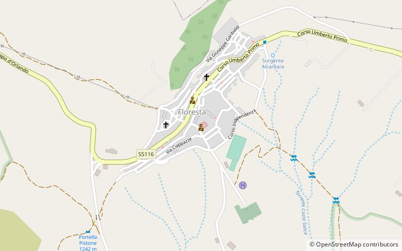 Floresta location map