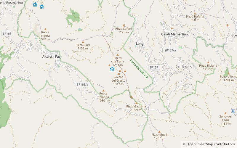 Rocche del Crasto location map