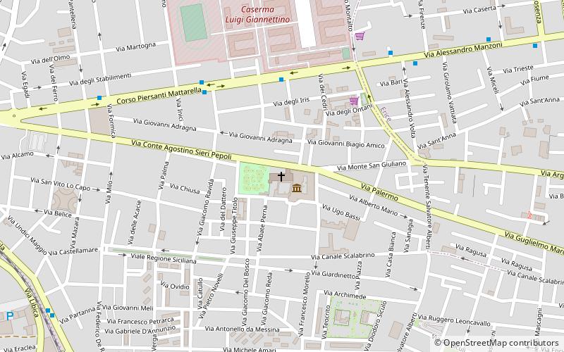 Madonna of Trapani location map