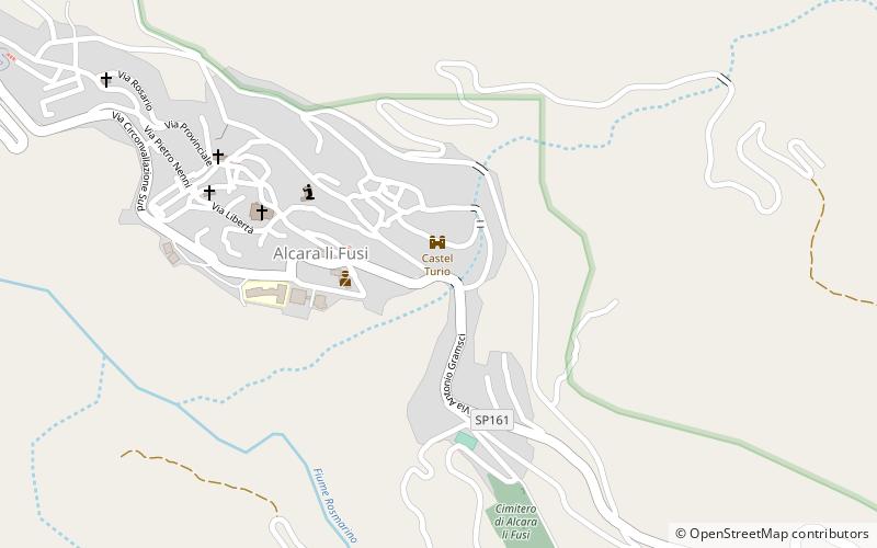 Fontana Abate location map