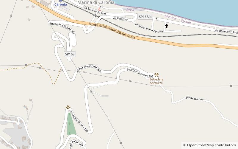 Caronia location map