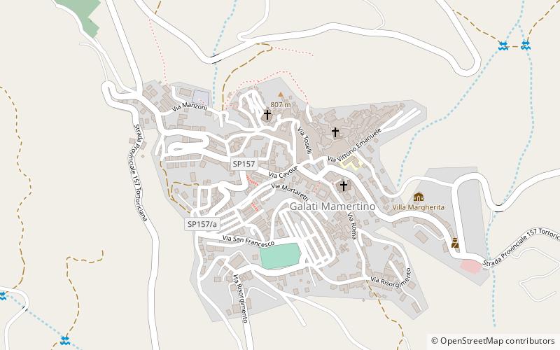 Galati Mamertino location map