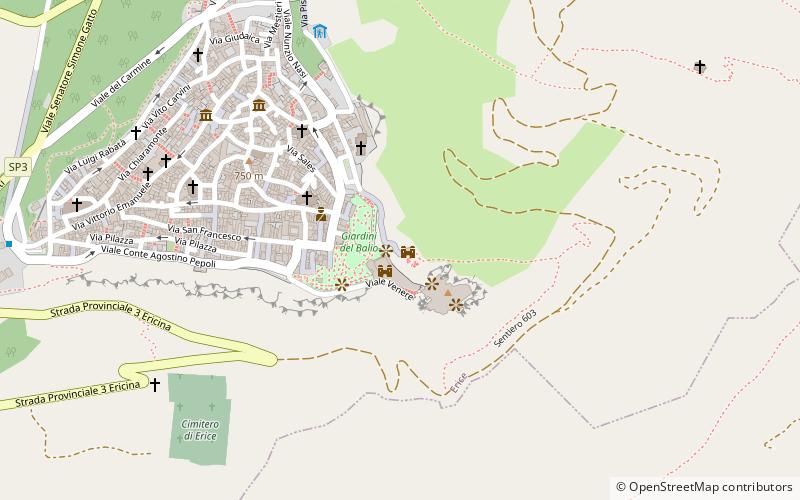 Torretta di Pepoli location map