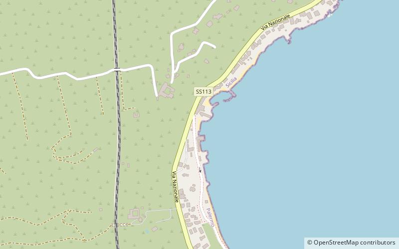 Lido Fondachello location map