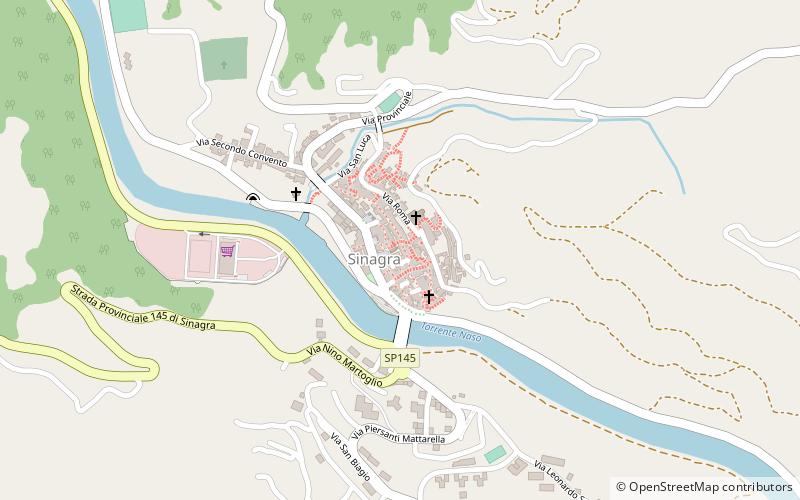 Sinagra location map