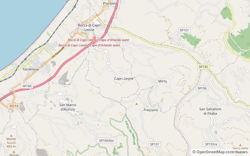 Capri Leone location map