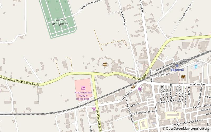 villa cattolica location map