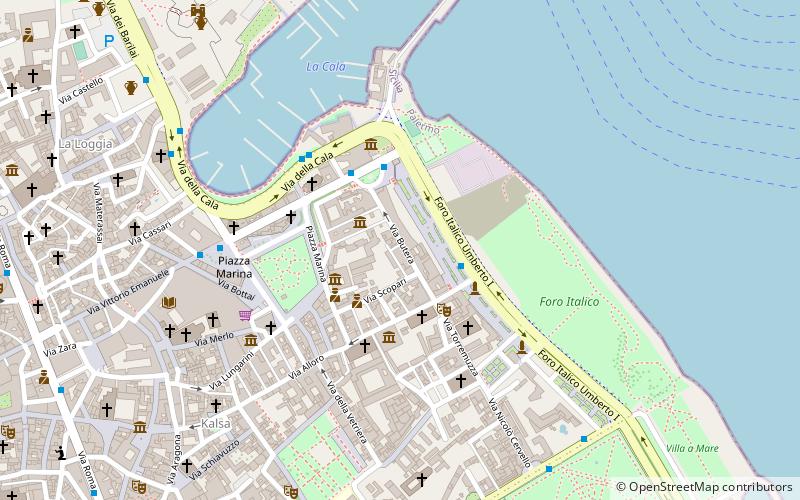 Porta Felice location map