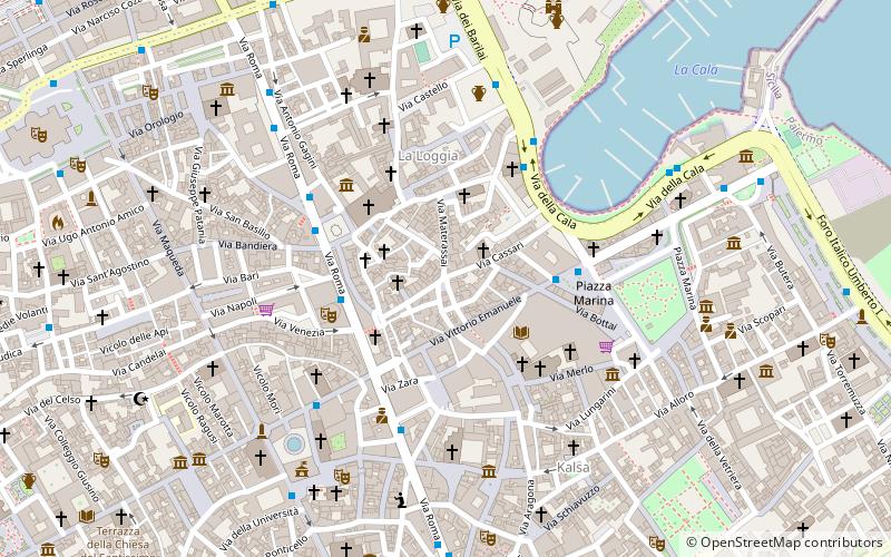 piazza garraffello palermo location map