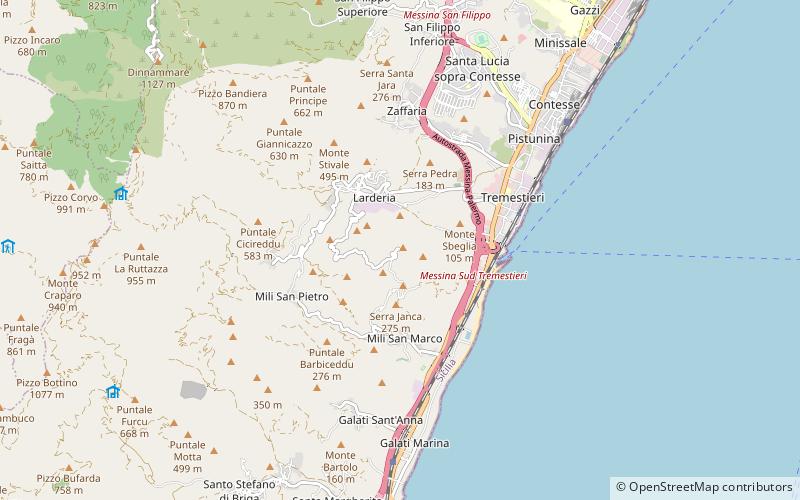 Forte Cavalli location map