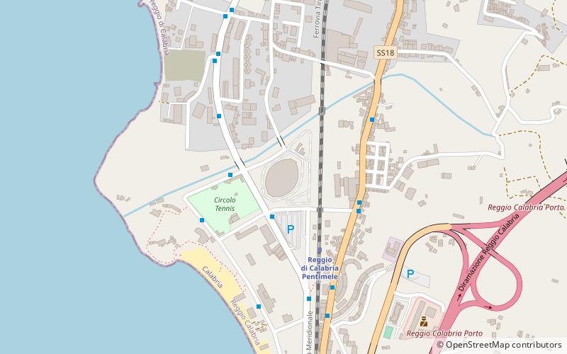 PalaCalafiore location map