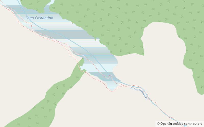 Costantino Lake location map