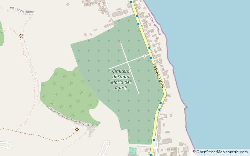 Cimitero di Santa Maria dei Rotoli location map