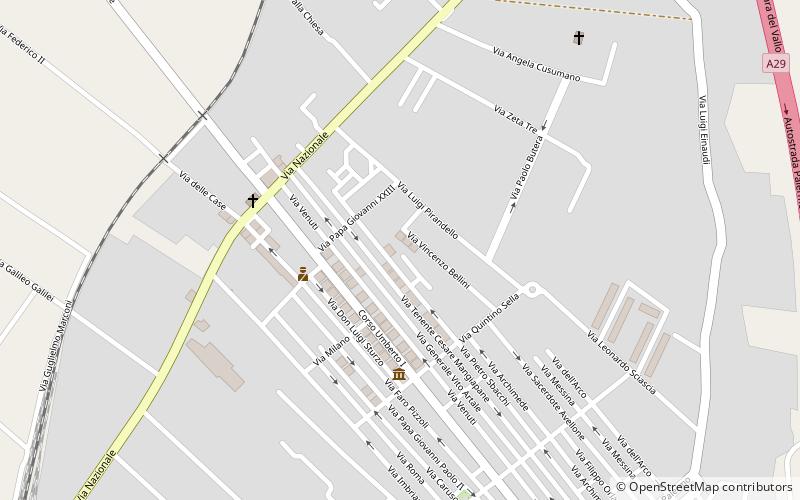Cinisi location map