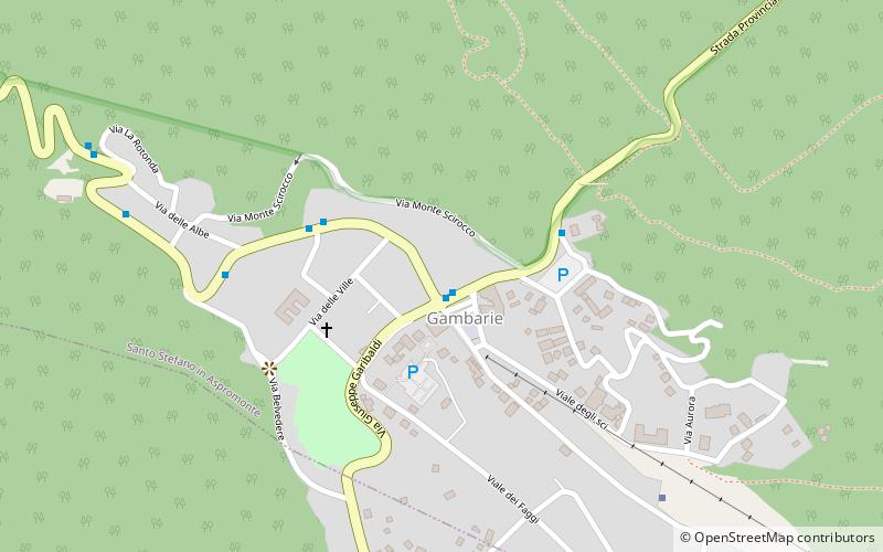 Santo Stefano in Aspromonte location map