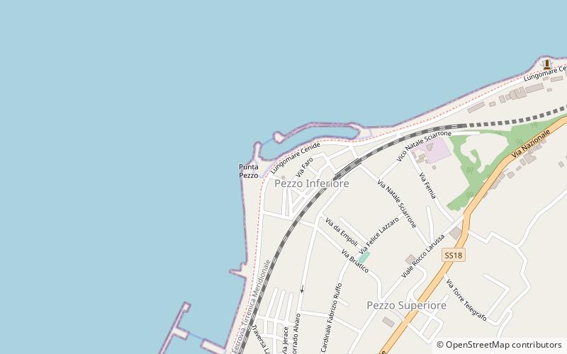 Punta Pezzo location map