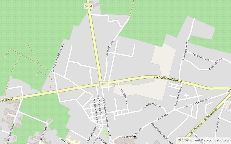 Taurianova location map