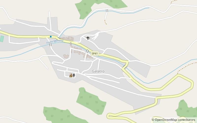 Galatro location map