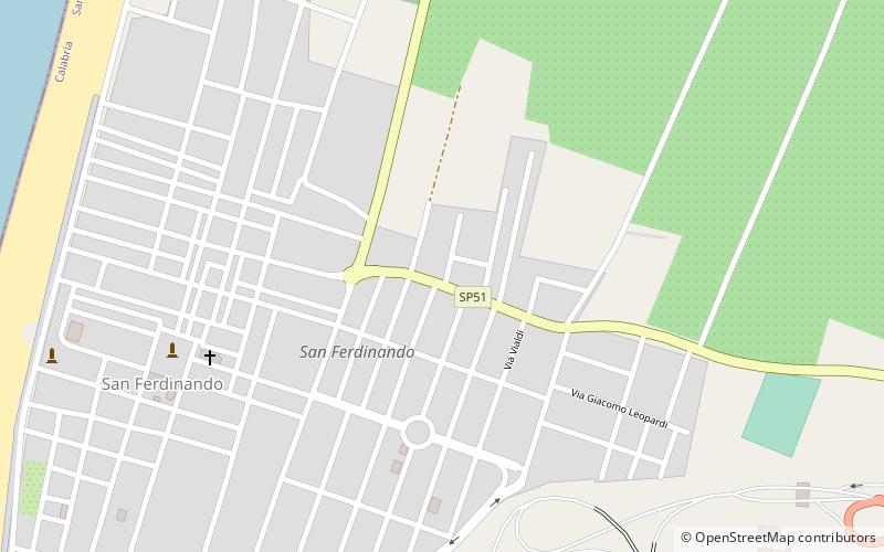 San Ferdinando location map