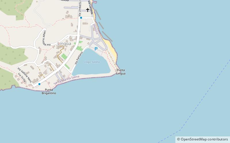 Phare de Punta Lingua location map