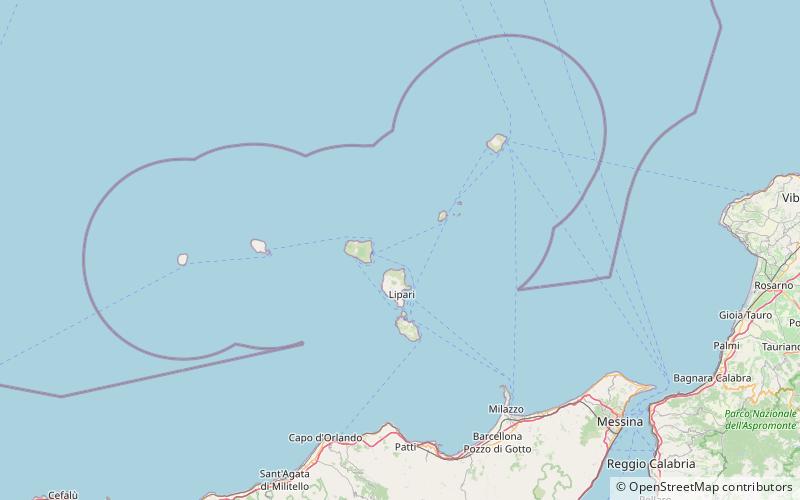 Islas Eolias location map