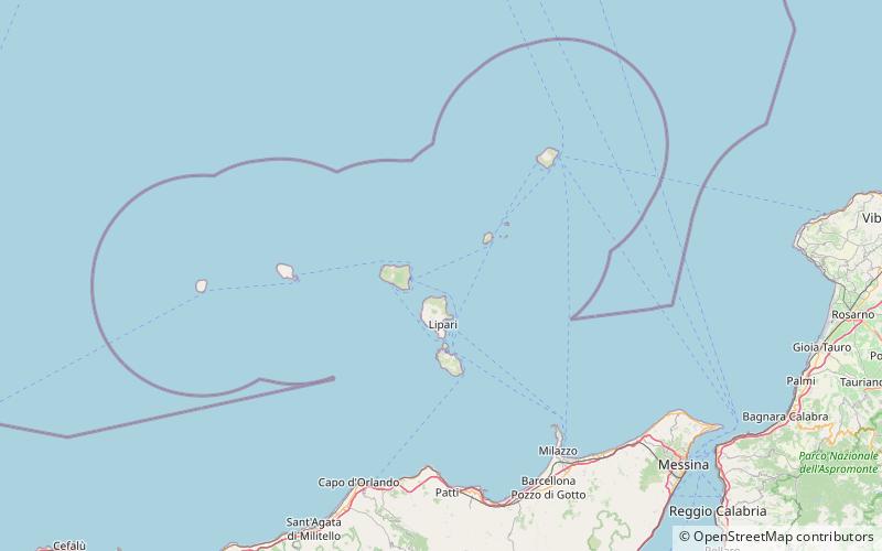 Liparische Inseln location map