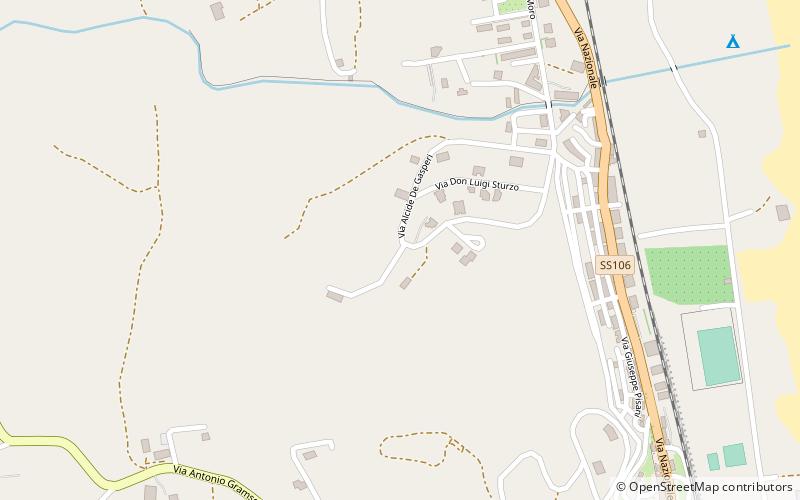 Badolato location map