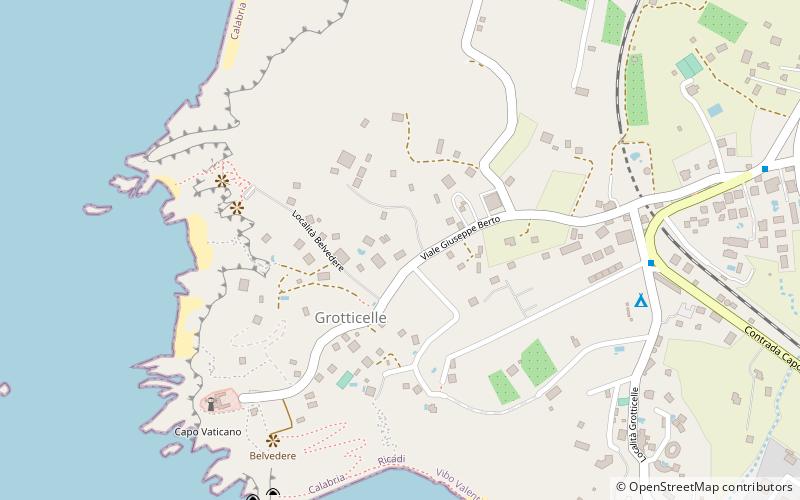 Capo Vaticano location map