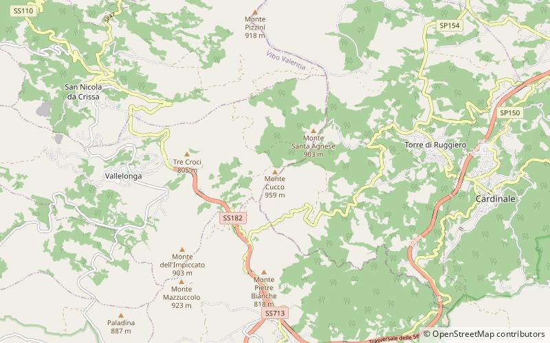 Monte Cucco location map