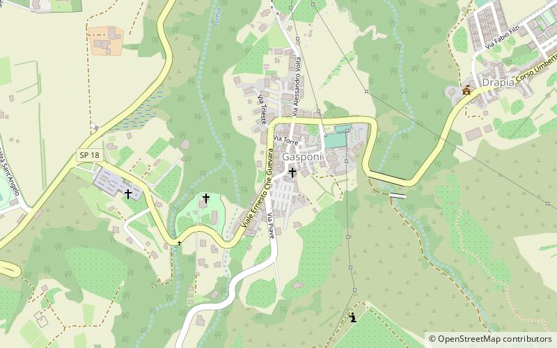 Drapia location map