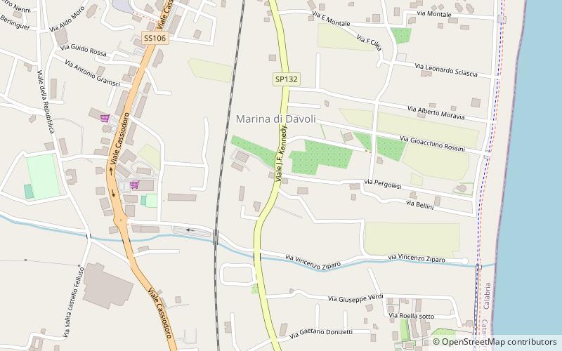 Davoli location map