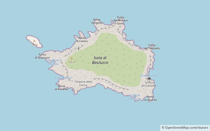Basiluzzo location map