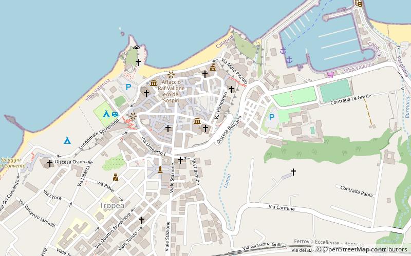 Kathedrale von Tropea location map