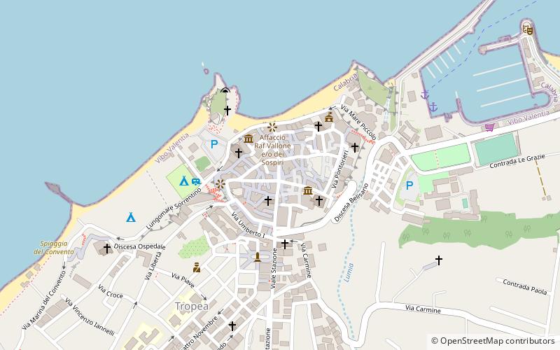 piazza ercole tropea location map