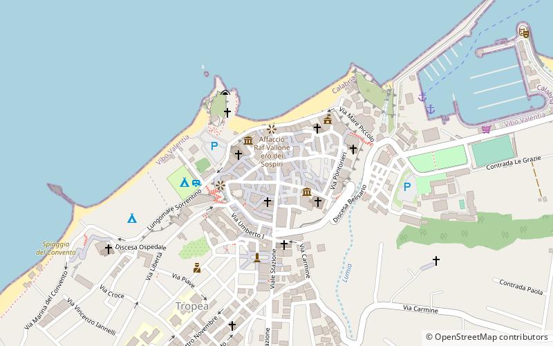 bar ariston tropea location map