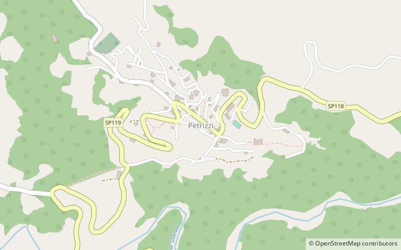 petrizzi location map