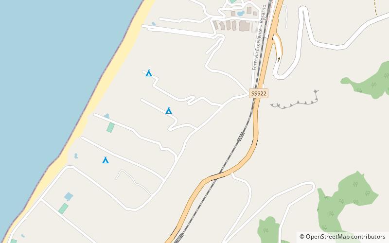 Zambrone location map