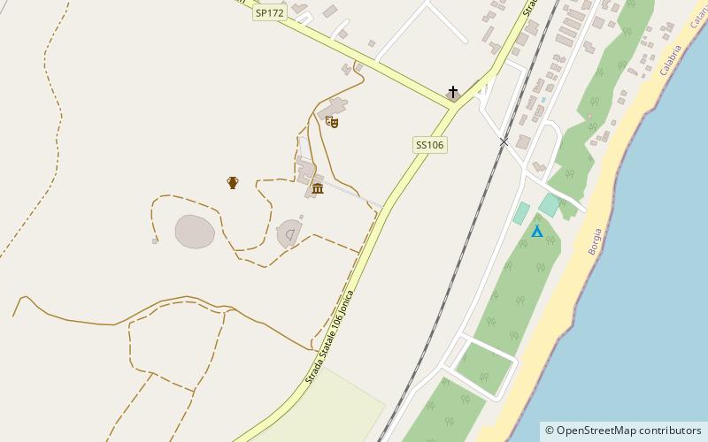 Scolacium location map