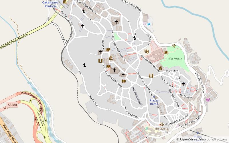 Cathédrale de Catanzaro location map