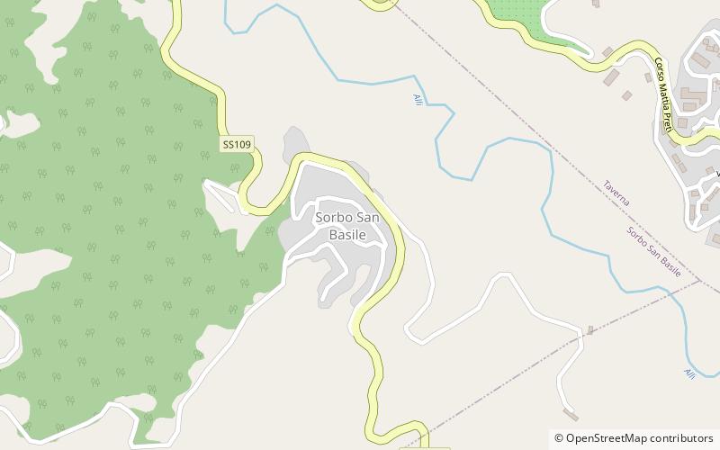Sorbo San Basile location map