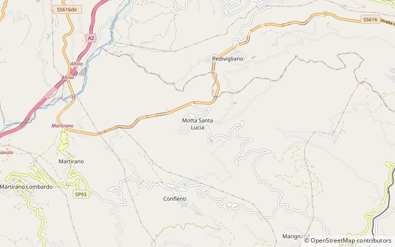 Motta Santa Lucia location map