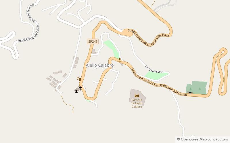 Aiello Calabro location map